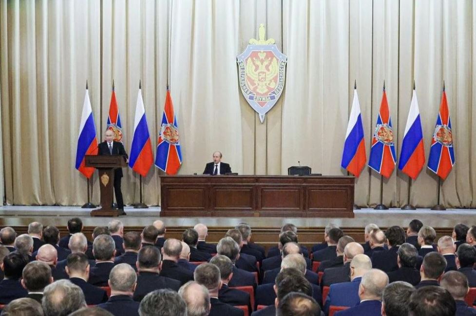 Tổng thống Putin đề ra loạt nhiệm vụ mới cho Cơ quan An ninh Liên bang Nga