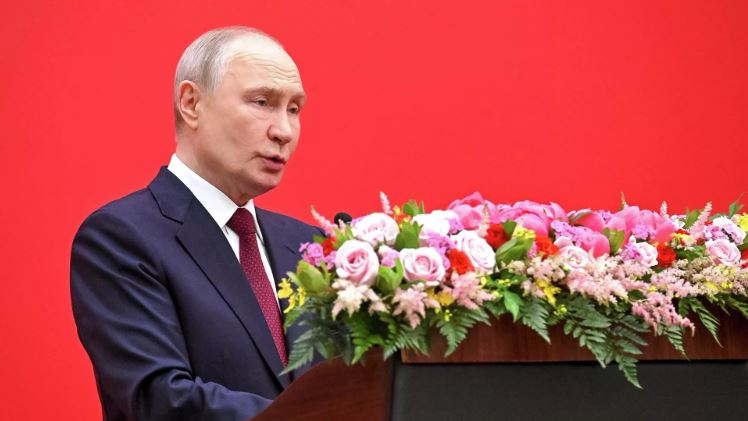 Trung Quốc long trọng tiếp đón Vladimir Putin để nhấn mạnh sự tôn trọng