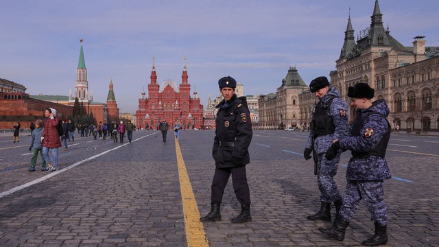 Thủ đô Moscow của Nga tăng cường hàng loạt biện pháp an ninh trước lễ kỷ niệm Ngày Chiến thắng 9/5