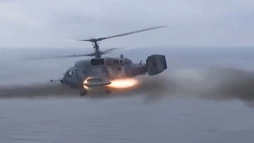 Nga tăng cường trực thăng tấn công ở Biển Đen