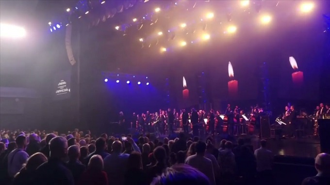Hòa nhạc tưởng niệm nạn nhân vụ tấn công ở Nga