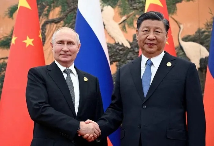 Chủ tịch Trung Quốc Tập Cận Bình chúc mừng Tổng thống Nga Putin nhậm chức