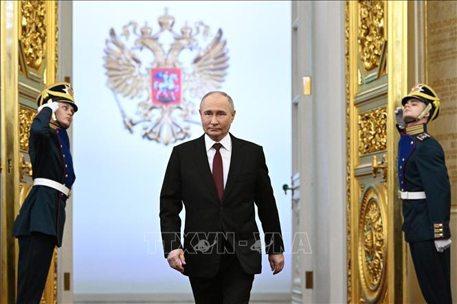 Sự kiện quốc tế đầu tiên của Tổng thống Putin trong nhiệm kỳ mới