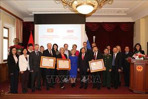 Việt Nam trao tặng Huân chương Hữu nghị cho 3 trường Đại học của Nga