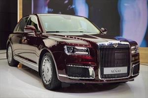 Cận cảnh Aurus Senat - siêu xe sang Rolls-Royce Nga