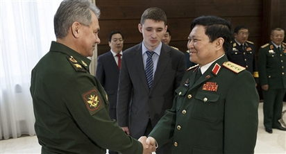 Đoàn đại biểu quân sự cấp cao Việt Nam thăm chính thức Liên bang Nga