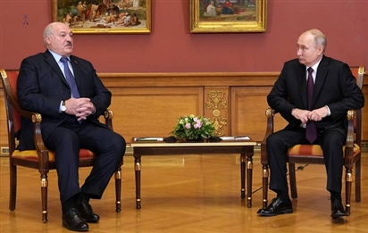 Tổng thống Nga - Belarus gặp nhau, thống nhất về nhiều vấn đề