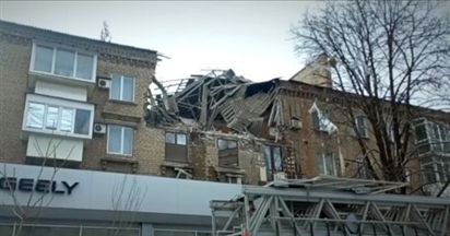 Ukraine bị tố pháo kích tòa chung cư ở Donetsk