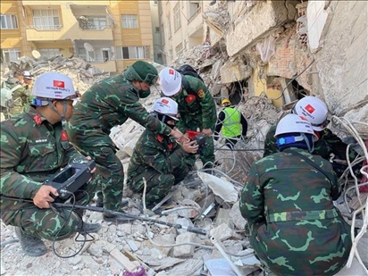 Động đất tại Thổ Nhĩ Kỳ và Syria: Đoàn công tác Việt Nam quyết tâm hoàn thành nhiệm vụ