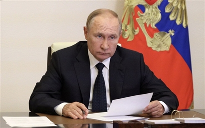 Ông Putin ký sắc lệnh mới liên quan đến vùng lãnh thổ sáp nhập ở Ukraine