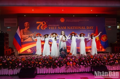 Kỷ niệm 78 năm Quốc khánh Việt Nam tại Liên bang Nga