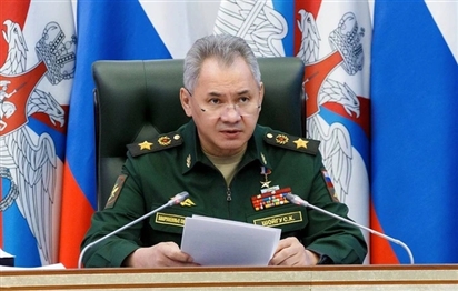 Bộ trưởng Quốc phòng Nga thị sát tiền tuyến ở Ukraine