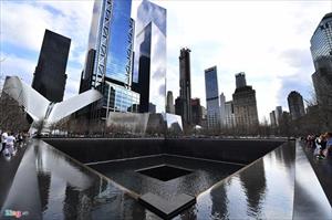 Cận cảnh đài tưởng niệm vụ khủng bố 11/9 ở Mỹ