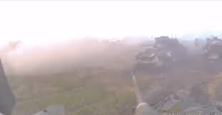 Video dàn xe bọc thép của Ukraine sa vào trận địa phục kích của Nga