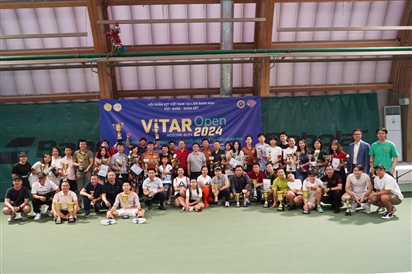 Tưng bừng và hấp dẫn giải quần vợt ViTAR Open 2024 của người Việt tại LB Nga