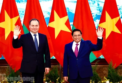 Việt Nam - Belarus ký hiệp định miễn thị thực cho người mang hộ chiếu phổ thông
