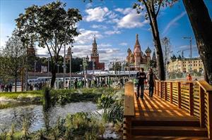 Moskva: Lịch mở cửa mới của công viên Zaryadie