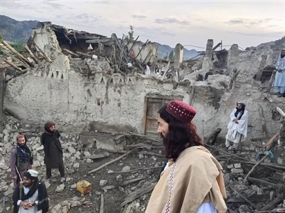 Động đất mạnh ở Afghanistan, ít nhất 1.000 người đã thiệt mạng