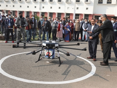 UAV và bước ngoặt của ngành y tế Ấn Độ