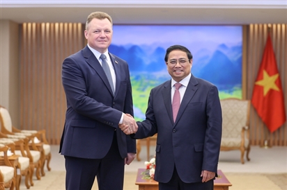 Thủ tướng Phạm Minh Chính tiếp Bộ trưởng Bộ Tình trạng khẩn cấp Belarus