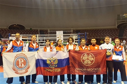 Đoàn võ thuật đến từ Nga giành huy chương bạc Giải Vô địch Thế giới Võ cổ truyền lần thứ 3