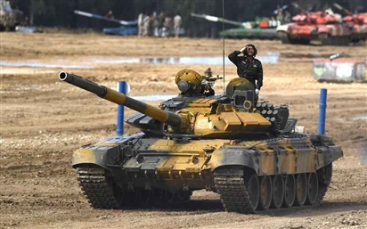 Sức mạnh cỗ xe tăng Nga cho Việt Nam mượn tại Army Games 2022