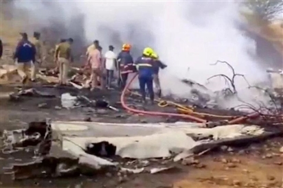 Ấn Độ : Rơi Máy bay chở Phó Thủ hiến bang, tất cả người trên máy bay đều thiệt mạng