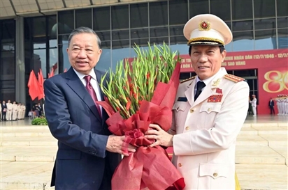 Tổng Bí thư, Chủ tịch nước Tô Lâm dự Lễ kỷ niệm 80 năm Ngày truyền thống lực lượng An ninh Nhân dân