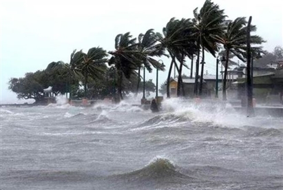 Bão số 1 Maysak giật cấp 11 trên khu vực ven biển Quảng Ninh, biển động rất mạnh