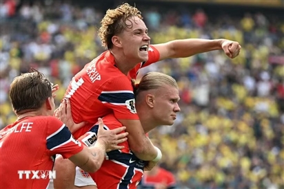 Erling Haaland lập cú đúp, Na Uy loại Brazil khỏi World Cup 2026