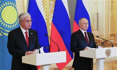 Nga và Kazakhstan tăng cường quan hệ đối tác chiến lược toàn diện