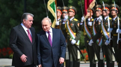 Tổng thống Nga Putin: Căn cứ quân sự Nga tại Tajikistan là để bảo đảm an ninh ở Trung Á