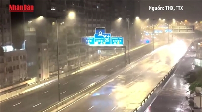 Bão Ragasa gây nhiều thiệt hại tại Trung Quốc