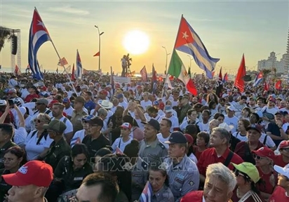 Ngày Quốc tế Lao động 1/5: Tinh thần đoàn kết lan tỏa tại Cuba