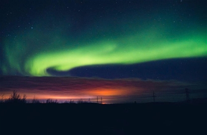 Ngắm cực quang trên bầu trời St. Petersburg từ tòa nhà cao nhất châu Âu