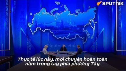 Tổng thống Putin: Tổng thống Trump đang nỗ lực nghiêm túc để chấm dứt cuộc xung đột ở Ukraina