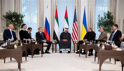 Nga thông tin về vòng đàm phán hòa bình Ukraine tiếp theo tại Abu Dhabi