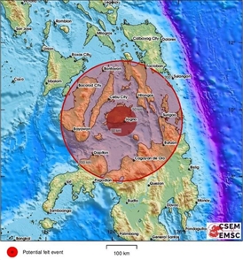 Động đất mạnh ở Philippines, cảnh báo sóng thần đe dọa nhiều nước