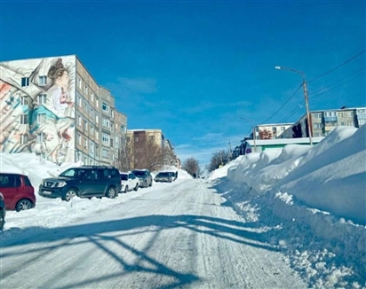 CHÙM ẢNH, VIDEO: Người dân Kamchatka - Nga trong những 'đường hầm tuyết' cao đến 3 m