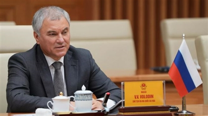 Chủ tịch Duma Quốc gia Nga Volodin cảm ơn Việt Nam vì gìn giữ ký ức lịch sử