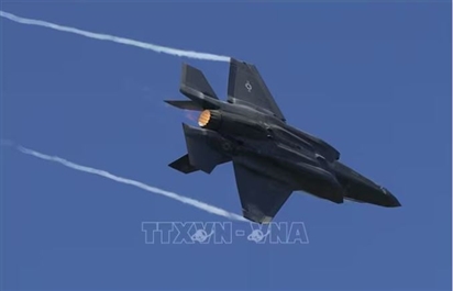 Chiến đấu cơ F-35 của Không quân Mỹ phát tín hiệu khẩn cấp trên eo biển Hormuz