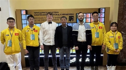 Học sinh Việt Nam xuất sắc dành HCV Olympic Dự án Hóa học Quốc tế năm 2026 tổ chức tại Nga