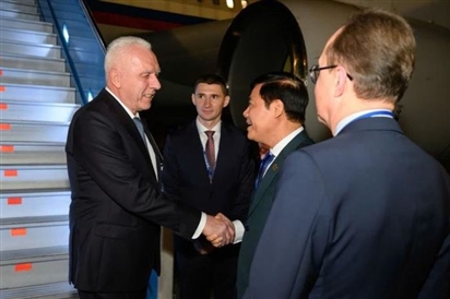 Đoàn đại biểu Nga đến Hà Nội dự Lễ mở ký Công ước Liên hợp quốc