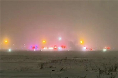 Máy bay chở 8 người gặp nạn ở Mỹ