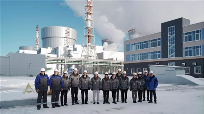 Đoàn đại biểu Việt Nam tham quan thành tựu của Nga tại Nhà máy điện hạt nhân Leningrad