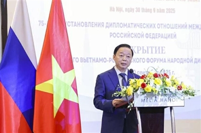 Mở ra chương mới trong giao lưu nhân dân Việt Nam-Liên bang Nga