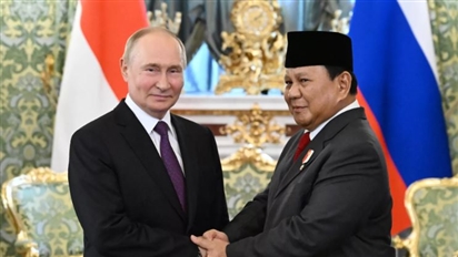 Tổng thống Indonesia dự kiến thăm Nga vào tuần tới, dự kiến gặp với ông Putin