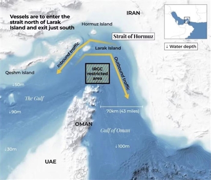 Iran tuyên bố có cách vô hiệu hóa việc Mỹ phong tỏa eo biển Hormuz