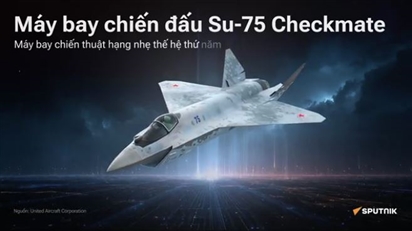 Máy bay chiến đấu thế hệ thứ năm mới của Nga Su-75 Checkmate