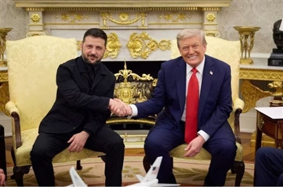 Nhà Trắng xác nhận về cuộc gặp giữa Tổng thống Trump và Tổng thống Zelensky